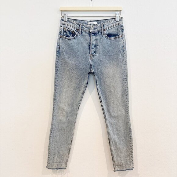 GRLFRND Denim Karolina Distressed High Rise Skinny Jeans Revolve Close Call 26 - Picture 2 of 13